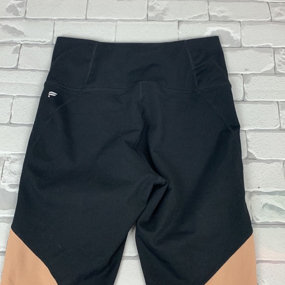 Fabletics Powerhold Leggings. Size Small. Hidden pocket. Black Nude. Sheer - Picture 4 of 11